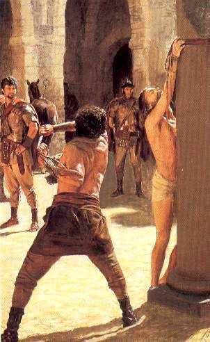 Second Sorrowfull Mystery of the Rosary - Scourging at the Pillar